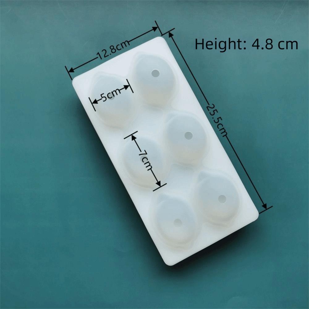 Fruit Shaped Chocolate Dessert Mold 6 Cavity Baking Cake Molds Pastry Making