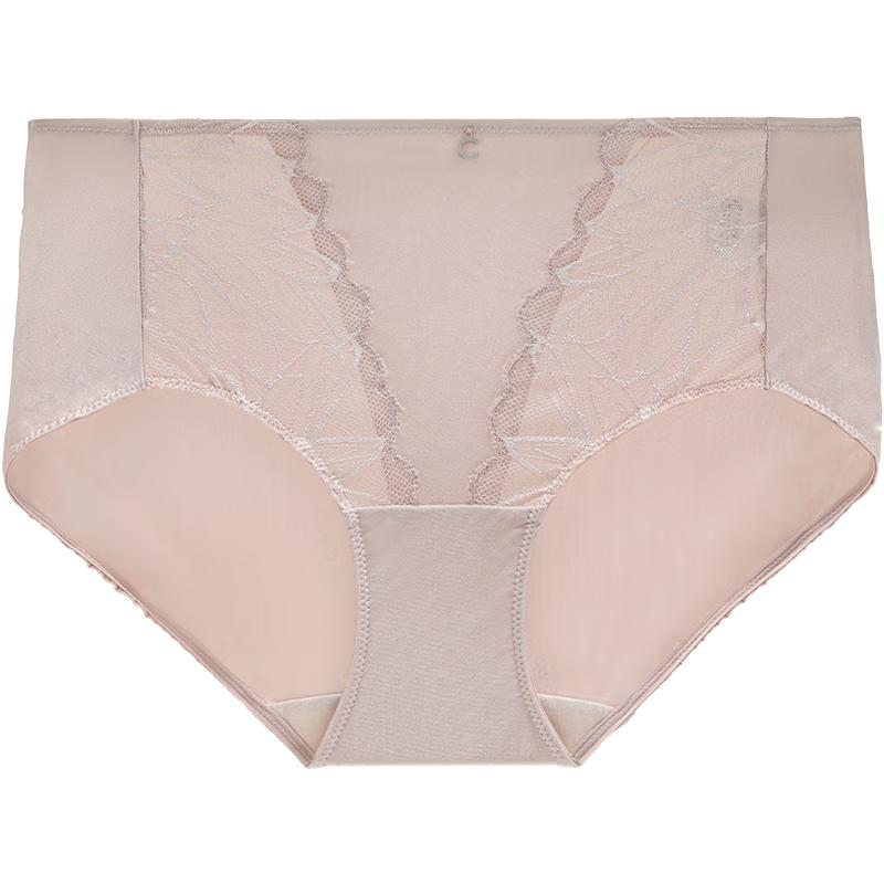 

Comfit Женские дышащие кружевные антибактериальные трусы-слипы с высокой посадкой L
