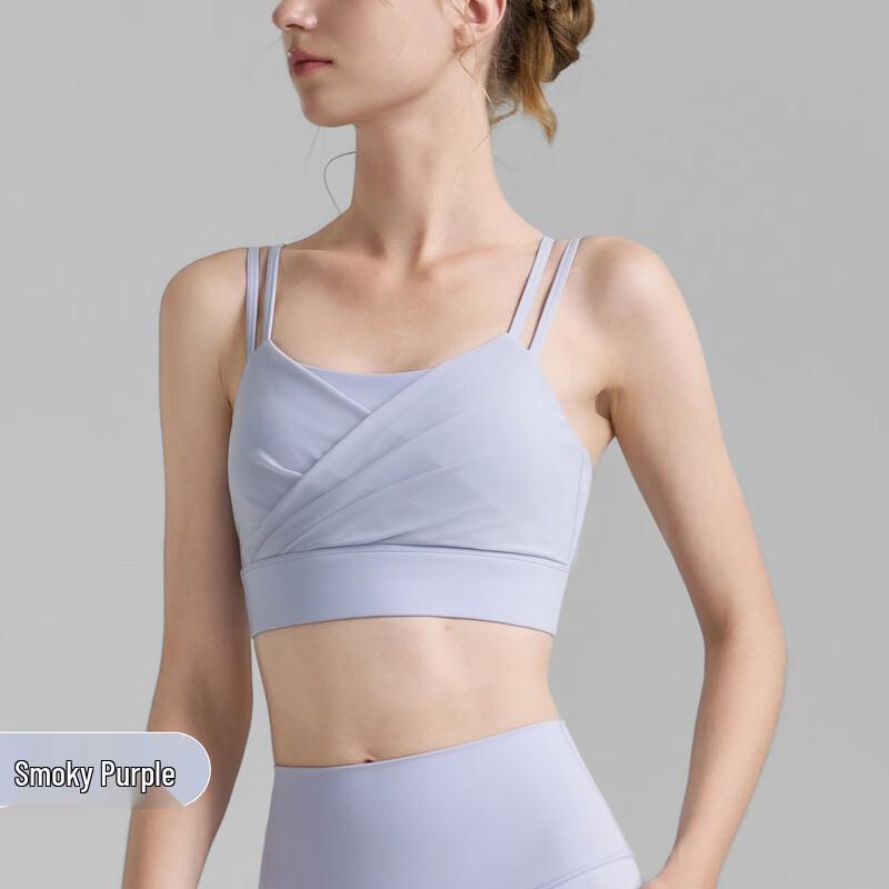 Yimai Mesh Open Back Yoga Tank Top with Built-in Bra