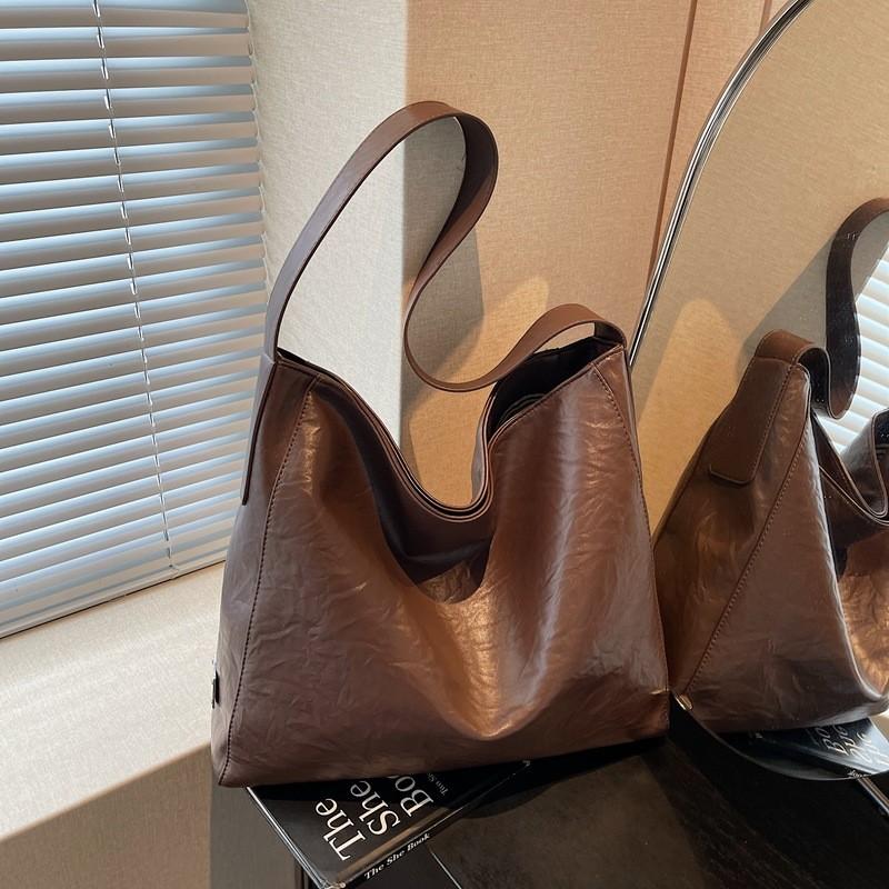 IELGY Lazy Style Messenger Bag Retro Tote Bag Large Capacity Commuter All-Match Shoulder Bag