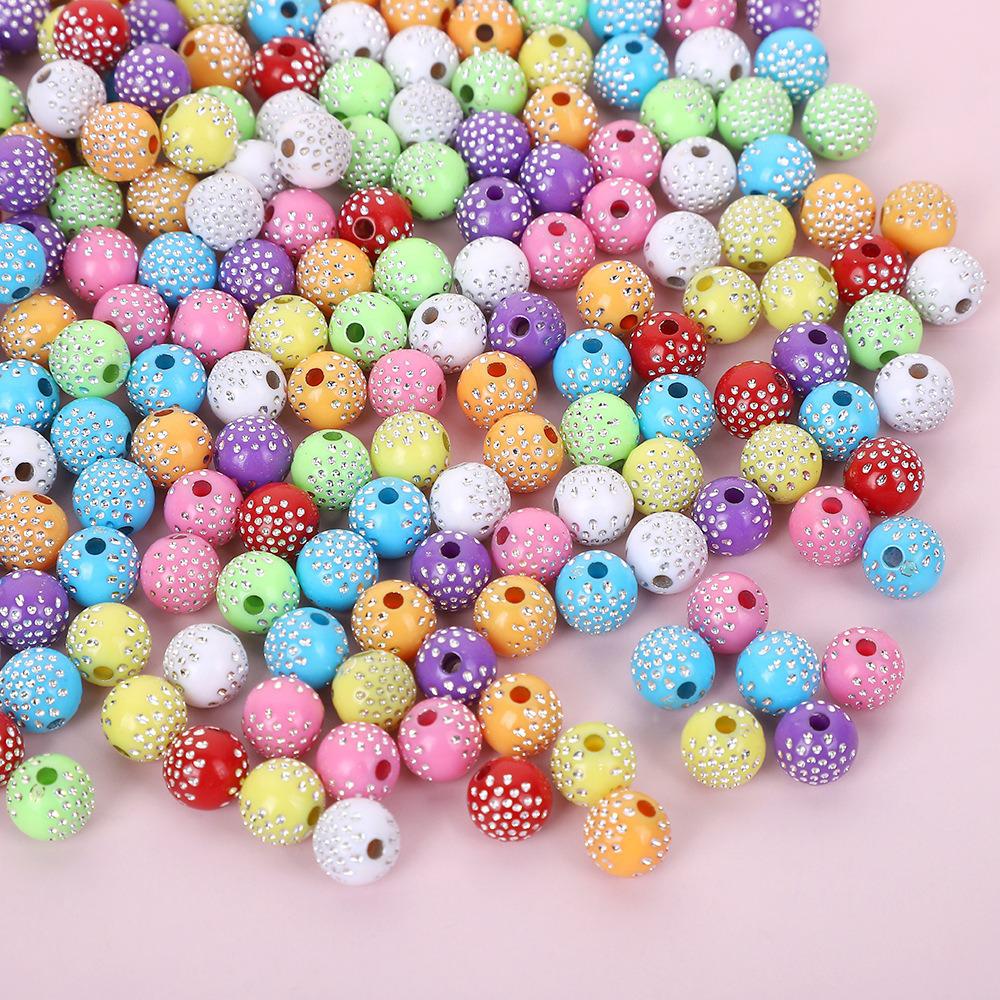 Acrylic Letter Beads for Kids' Jewelry Making – Educational DIY Beading Accessories