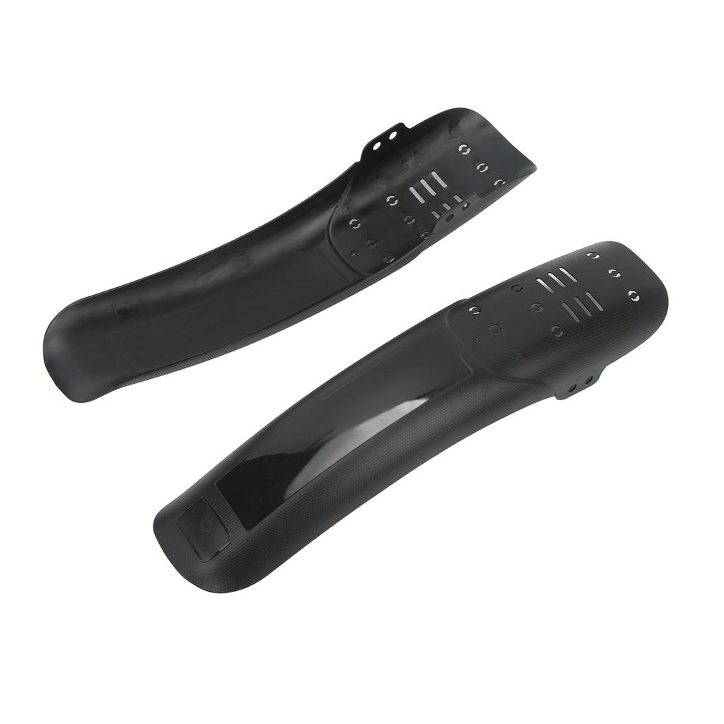 ENLEE 2PCS Mountain Bike Fender Set Universal Lengthened Hard Shell Plastic and Resin Bike Mud