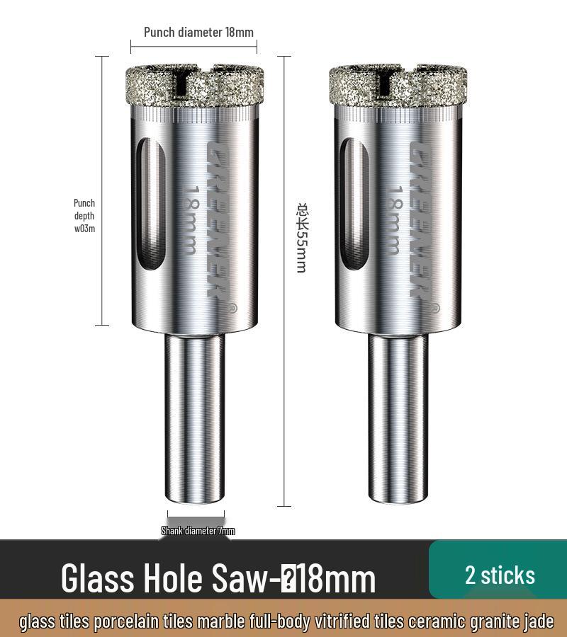 Green Forest Diamond Drill Bit for Tiles, Glass & Marble