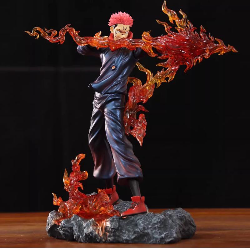 30cm/11.81in Anime Jujutsu Kaisen Figure Ryomen Sukuna Action Figures Pvc Statue Desktop Ornamen Collection Model Toys Gifts