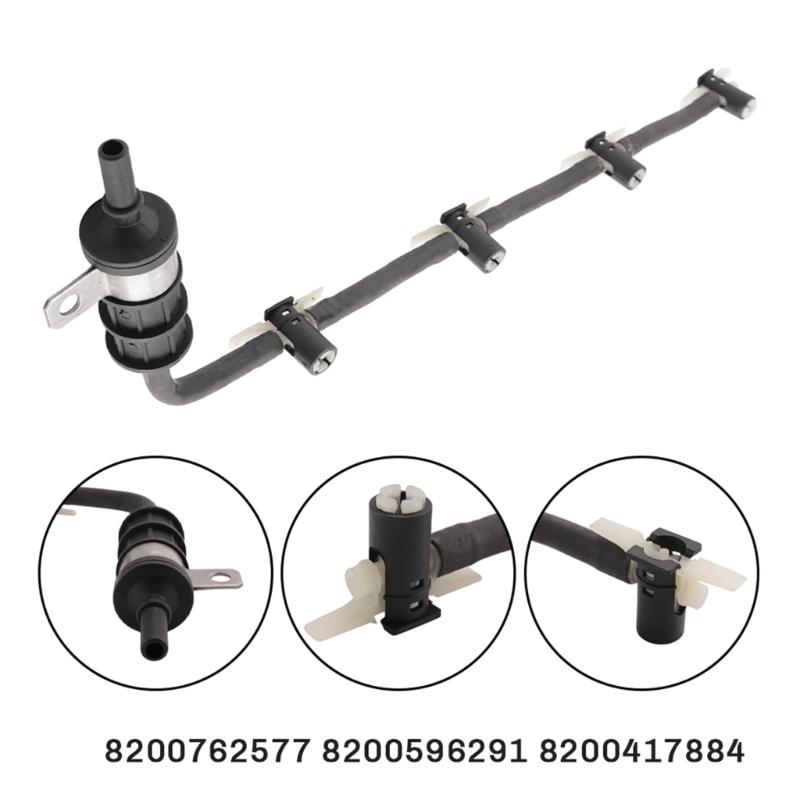 Bränsleöverloppsslang 8200762577 8200596291 8200417884 för 2.0 DCI bränsleinsprutningsreturslang Biltillbehör