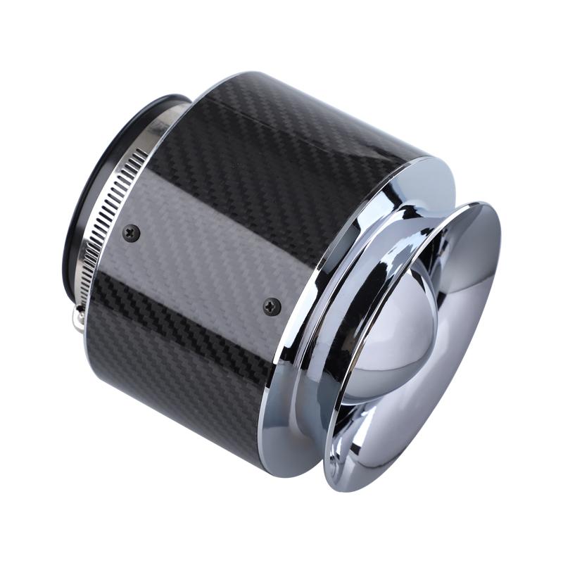 Air Filter Car Universal High Flow 76mm/3inch Cleaner High Performance for Carbon Fiber Cold Air Intake Car Accessories