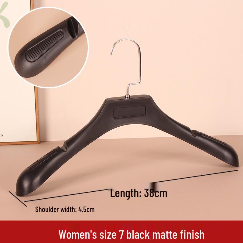 Non-Slip, Mark-Free Plastic Hangers for Home & Store Use - Ideal for Clothes Storage