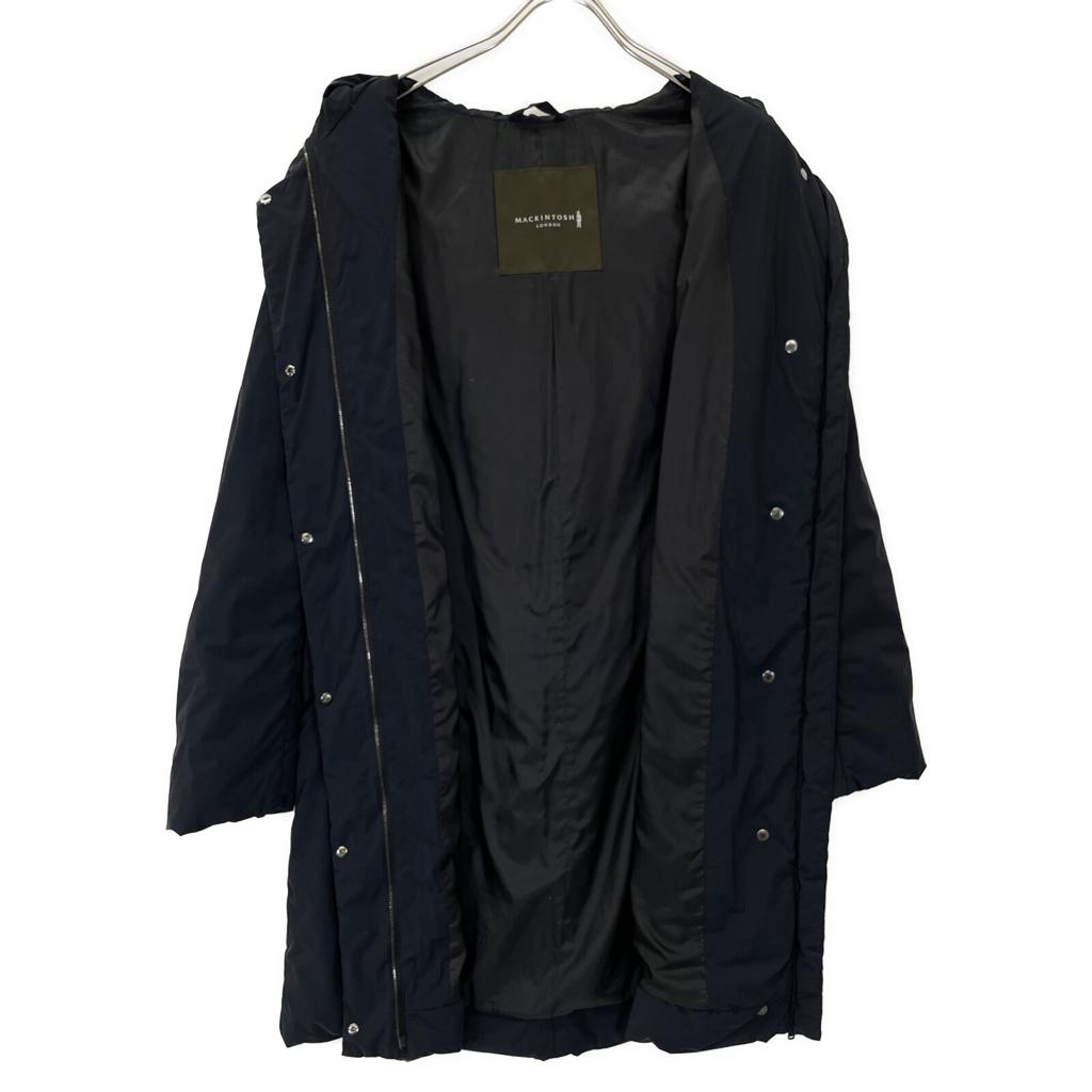 MACKINTOSH LONDON G5F06-642-09 Bridget Dark Navy Shin-Down Coat coat 38 blackUsed