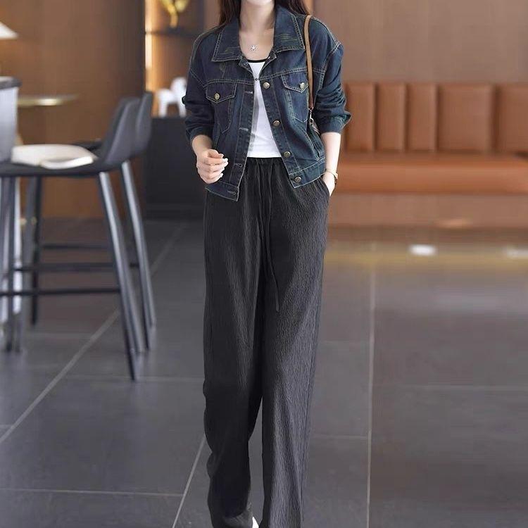 Neueste Frauen Denim Jacken Frühling und Herbst Kurze Damen Lose Mäntel Dünne Frauen Schlanke Jacken