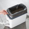 Bathroom Waste Bins Toilet Pressing Trash Can Large Capacity Waste Bin Modern Multifunctional Trash Can with Toilet Brush