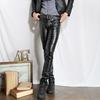 Men's Korean Slim Fit Tapered Leather Pants - Autumn/Winter Casual Wear