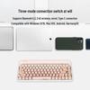 LOFREE 84-Key Wireless Hot-Swappable Gasket Mechanical Keyboard