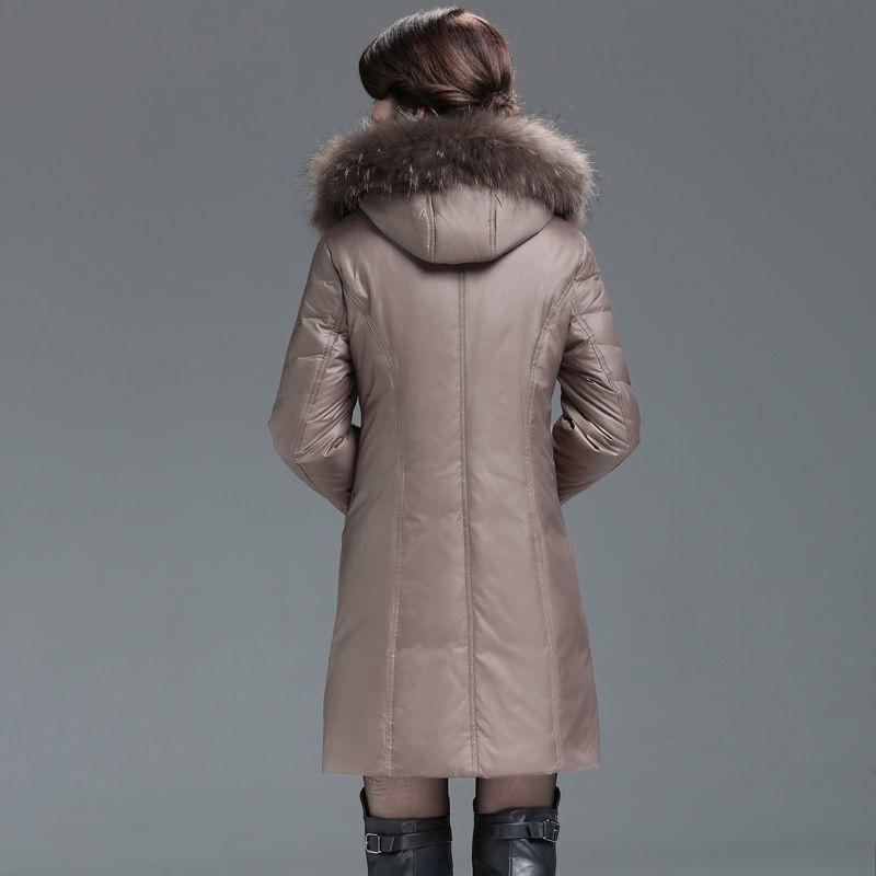 Middle-aged and Elderly New Down Jackets for Women Fattened and Enlarged Medium and Long Large-size Mother Jackets for Women
