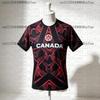 2026 Canada Football Jersey Sports Casual T-Shirt Breathable Quick Dry Elastic Daily Training Top for Family Matching Kids Tops