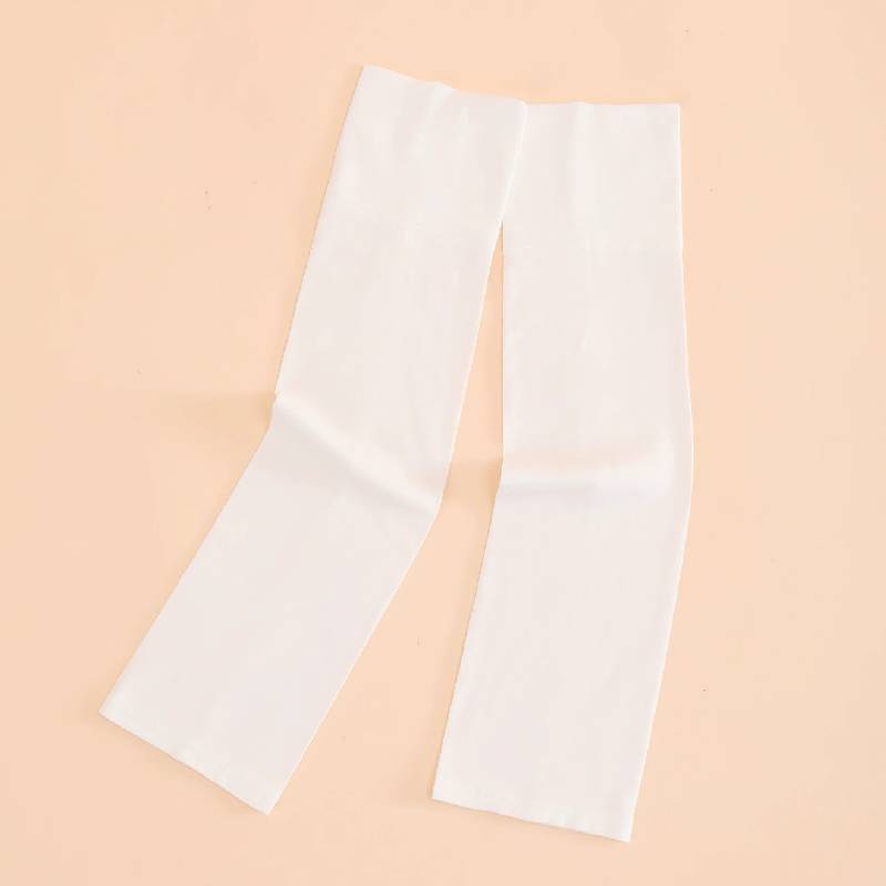 

Ice Sleeve Skinfriendly Modal Cotton Sun Protection Arm Cover For Women Summer Comfort White