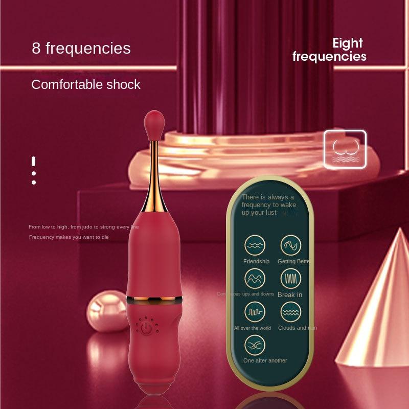 Neues Flirtgerät, Ultraschall-Sexspielzeug, austauschbarer weiblicher Hochfrequenz-Mehrkopfmasturbator, Point- und Tide-Stift, zweiter und Tide-Stift