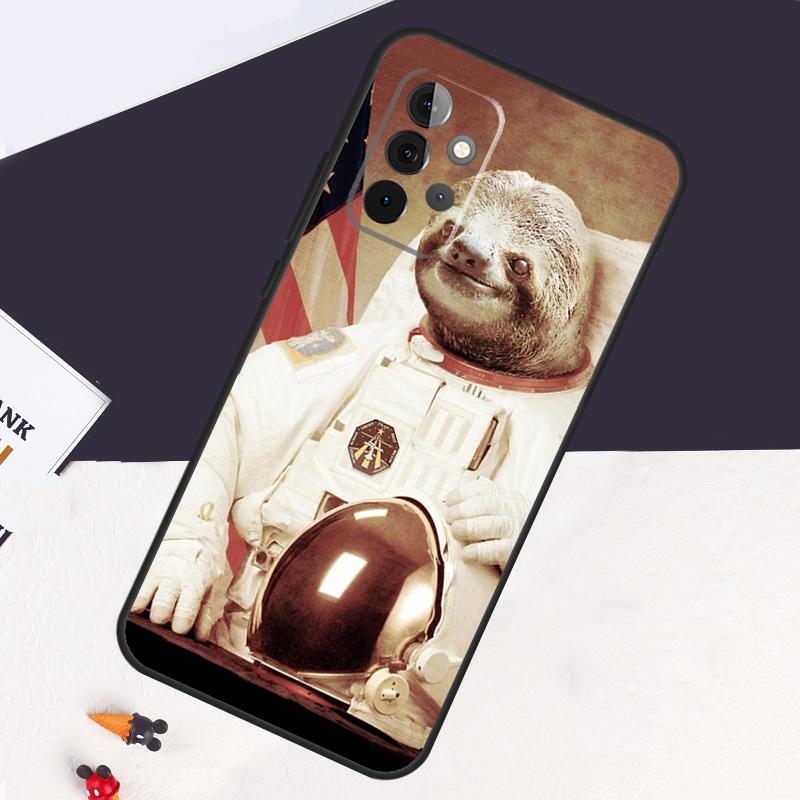 Cute Sloth Animal Case For Samsung Galaxy A14 A55 A06 A05 A36 A26 A16 A54 A34 A22 A32 A52 A35 A15 A53 A13 A56