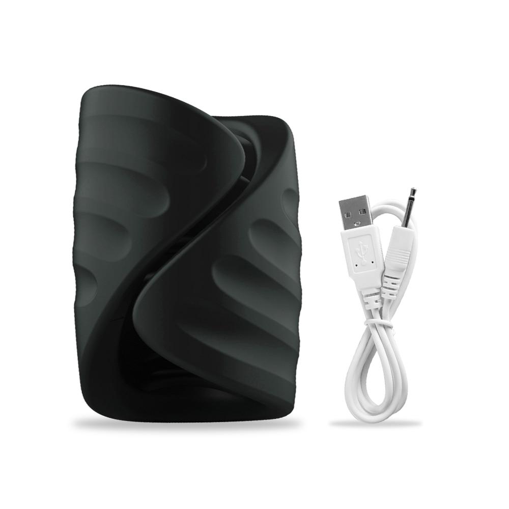 Automatic Man Masturbator Ejaculation Delay Glans Trainer Penis Stimulater Massager Male Vibrator Sex Machine for Men