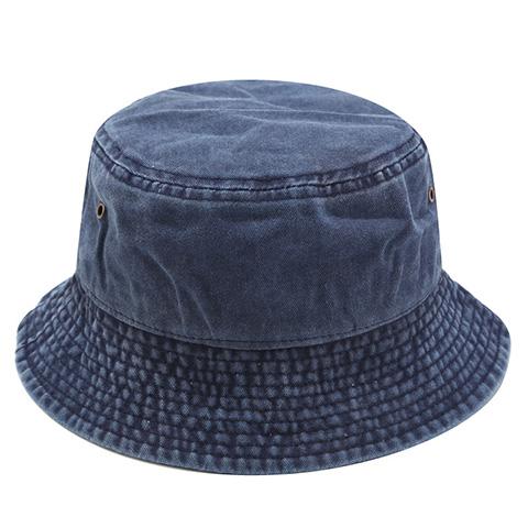 New Fisherman Hat Vintage Denim Bucket Hats Outdoor Men Women Washed Cotton Hat Fashion Hip Hop Gorros Bob Hat