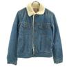 Lee STORM RIDER Back Bore Denim Jacket L Wash Blue Denim Jacket Trucker Women Used
