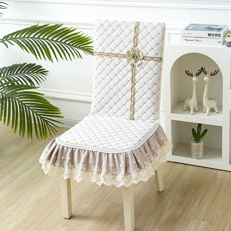 

Все включено Чехол на стул Чехол Подушка Спинка Интегрированный Четыре сезона Нескользящий Чехол на табурет Прямая спинка Хлопок В китайском стиле Высокий чехол на сиденье One size