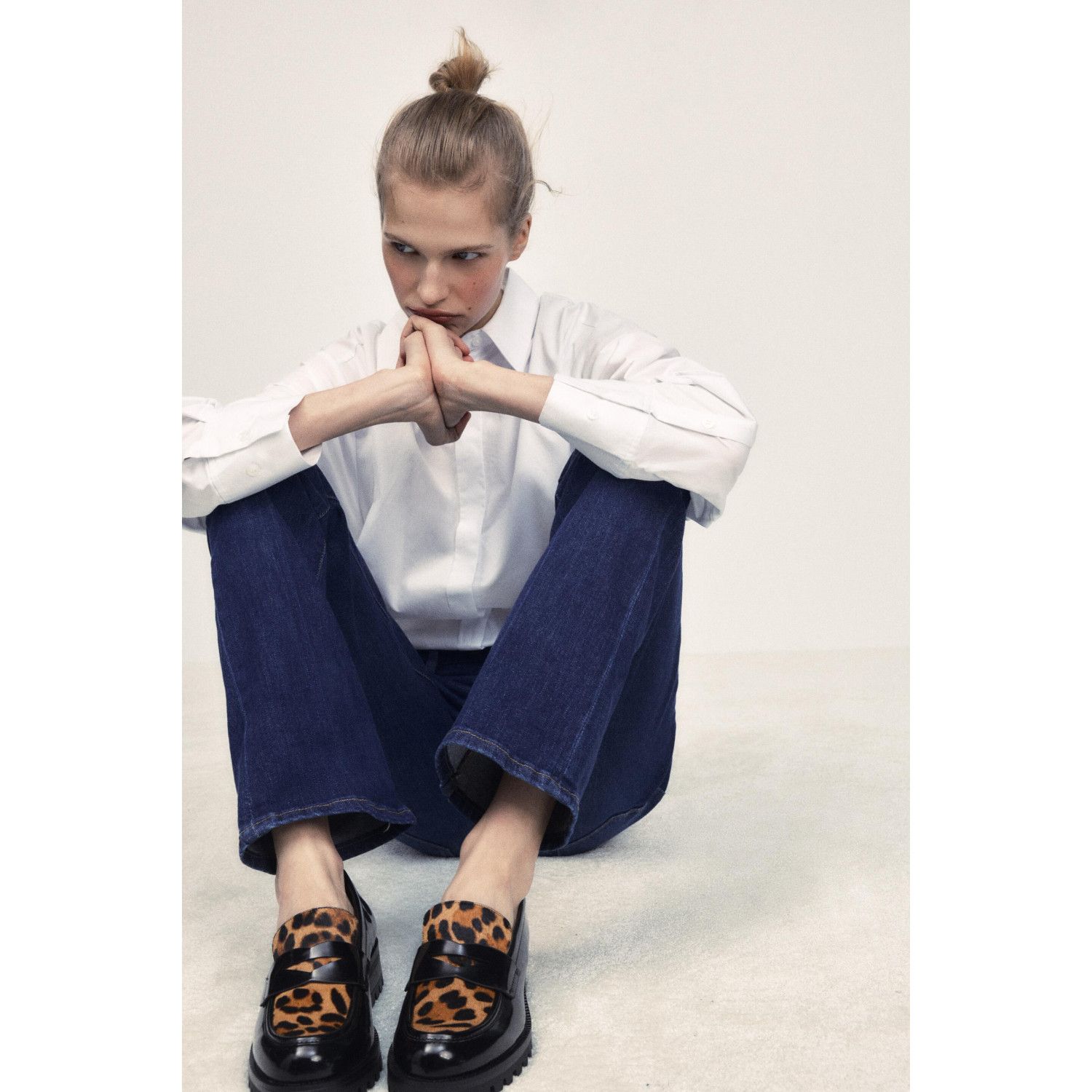 

ANIMAL PRINT LOAFERS