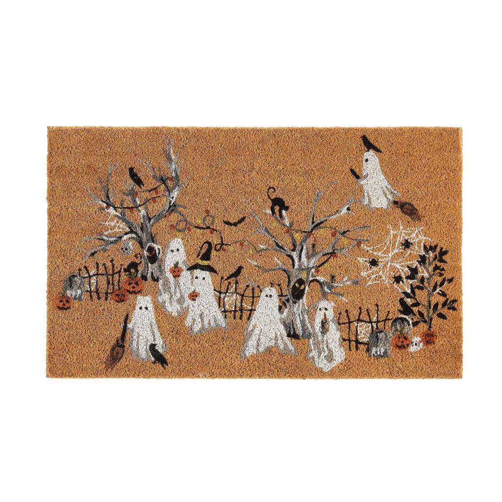 60*90cm Halloween Pattern Floor Mat Bedroom Living Room Square Floor Mat Festive Atmosphere Decoration