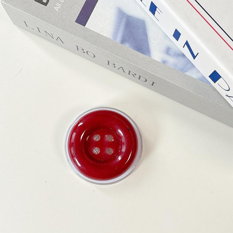 Ink Splashing Button Three-Dimensional Mobile Phone Airbag Bracket Magnetic Suction Telescopic Desktop Folding Bracket Lazy Ring Niche