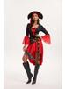 Karibik-Piraten-Halloween-Cosplay-Kostüm für Damen