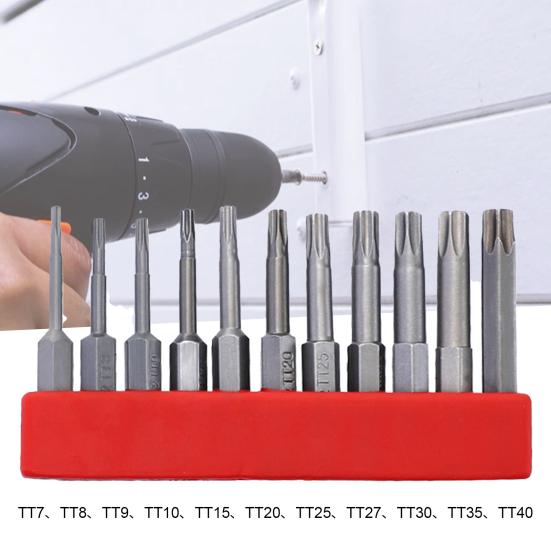 Cheap Torx Head Screwdriver Set Professional Widely Used Easy to Replace NonSlip Hex Shank Torx