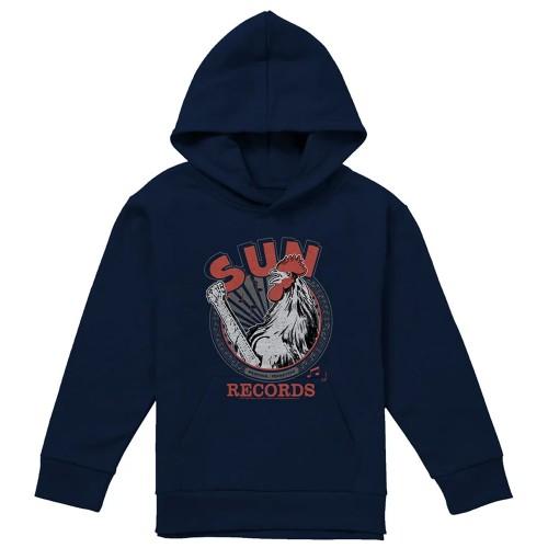 Sun Records Childrens/Kids Music Pullover Hoodie