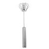 Stainless Steel Manual Egg Whip Mixer for Home Baking
