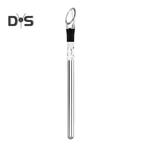 

Охлаждающая палочка для вина с аэратором, охладитель для бутылок вина из нержавеющей стали без льда для усиления аромата и вкуса A