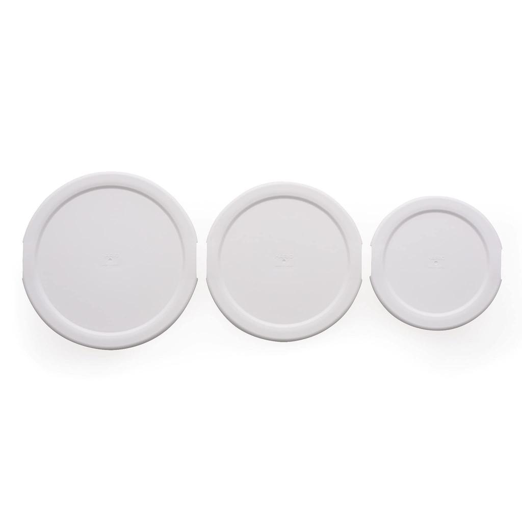 Hario Set of 3 Microwave Lids for Heat-resistant Glass Bowls F-MXP-1236-W