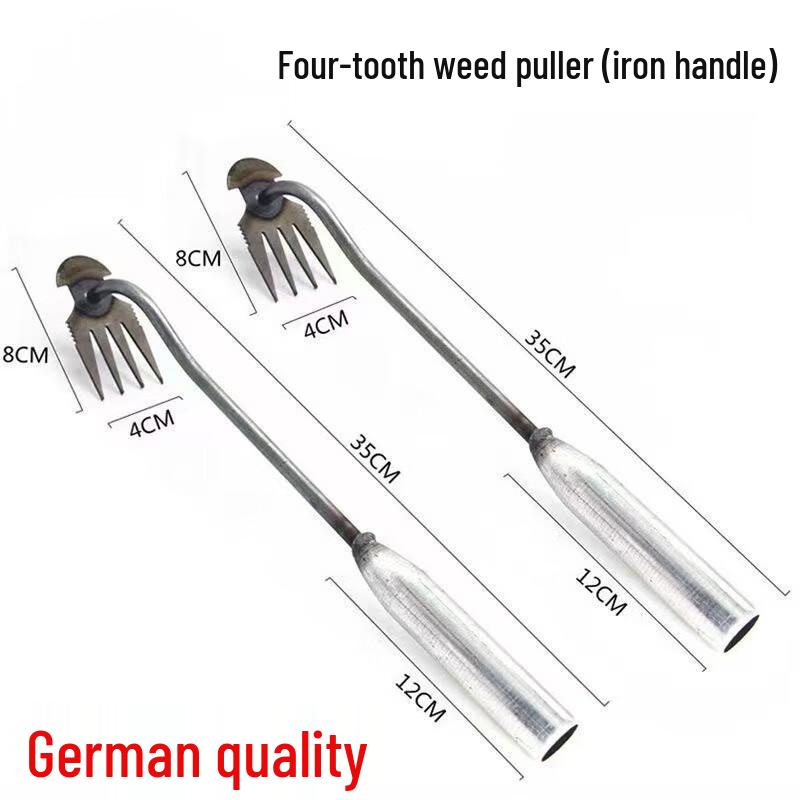 Fumaide Stainless Steel Hand Weeding Rake