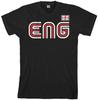 England Athletik Retro Serie Herren T-Shirt Fußball