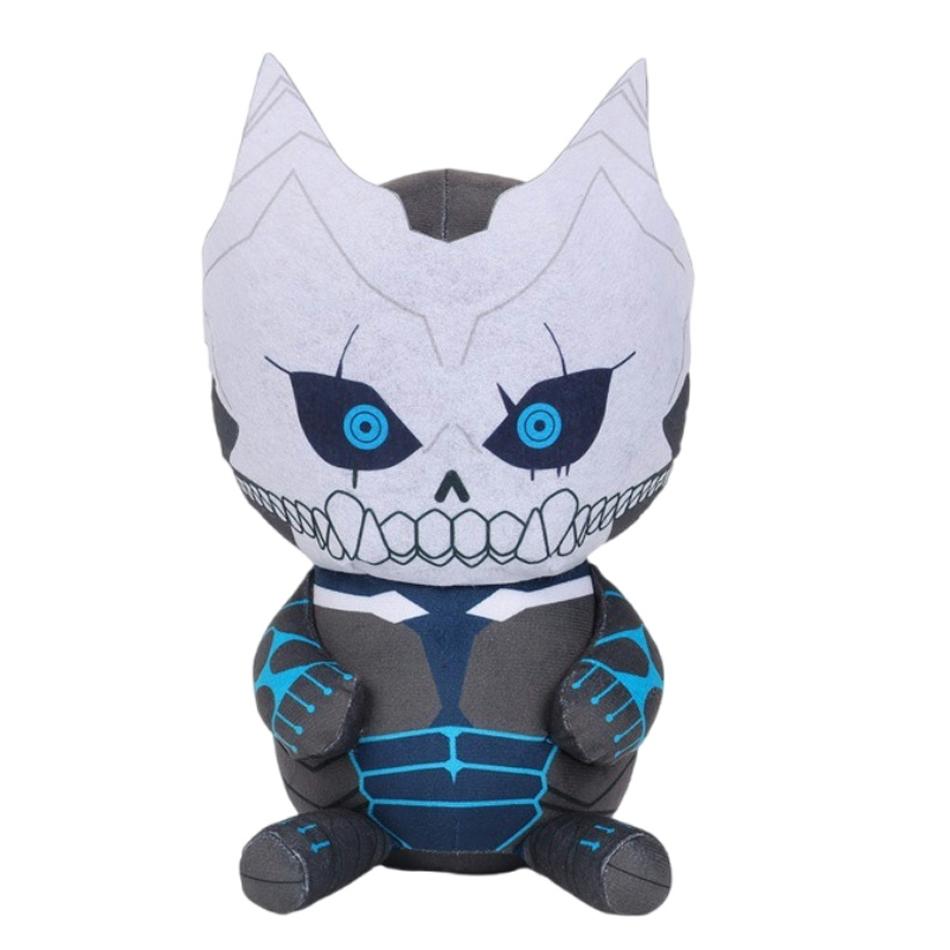 28cm Kaiju No.8 Plush Toys Skeleton Anime Creative Dolls Cartoon Peripheral Sofft Stuffed Toys Home Ornament Kids Birthday Gif