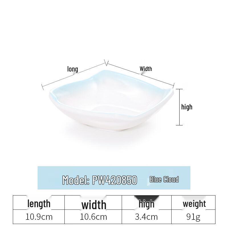 Melamine 4-Piece Dinnerware Set