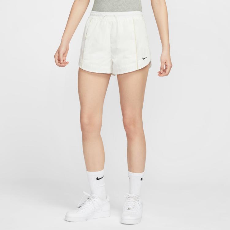 New Nike Casual Shorts Women's White FV7501-133