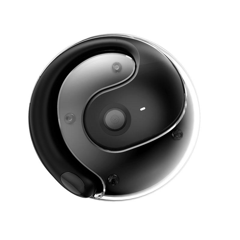 

Беспроводные наушники-вкладыши Водонепроницаемые беспроводные интеллектуальные наушники Эргономичные наушники с креплением на ухе для чистого звука чёрный