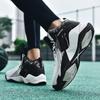 Basketball shoes men's large size student sports shoes flying woven youth travel shoes casual sneakers