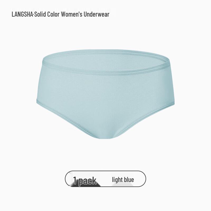 LangSha Women's Antibacterial Seamless Mid-Waist Underwear