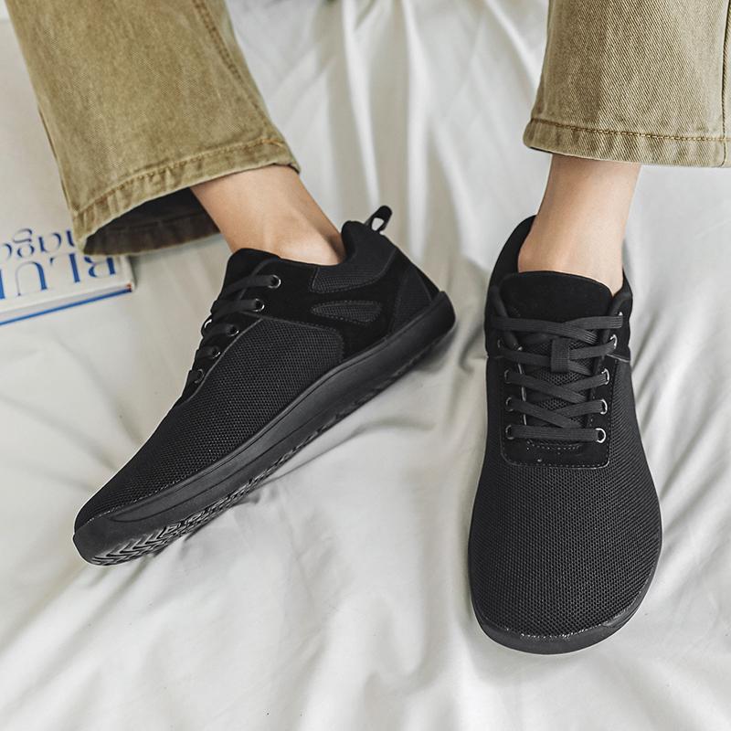 Size 48 Zero Drop Outdoor Sports Working Wide Toe Barefoot Men Shoes Casual Sneakers Slip On Ultra Light Breathable Soft Bottom