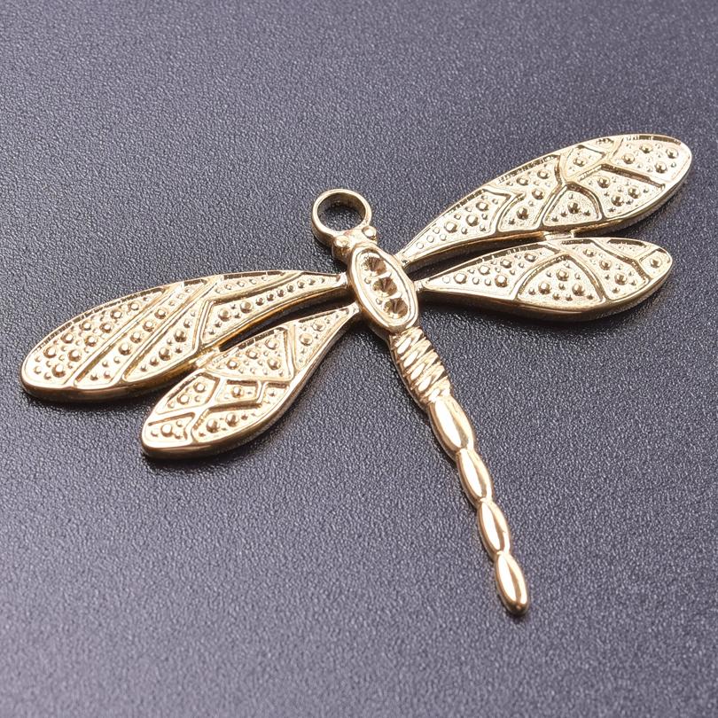 6Pcslot Animal Flying Dragonfly Pendant Jewelry Making Bulk Charms Accessories For Womenmen Pendant Diy Necklace Earring Charm