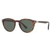 Persol Crystal Green Oval Unisex Sunglasses Po3152s 901531 49