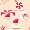 Christmas Door Handle Protective Cover Set Of 10 With Five Petal Candy Pull Gloves For Festive Home Decor