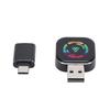 Wired To Wireless Adapter for CarPlay for Android Auto 2 In 1 Car Wireless Converter with Type C To USB Adapter