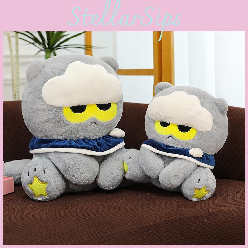 Cloud Cat Plush Toy With Pp Cotton Filling For Kids And Collectors