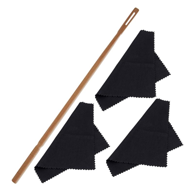 

Flute Cleaning Rod and Cloth Set, Flute Cleaning Kits, Flute Cleaning Rod and Flute Cleaning Cloth, Flute Cleaning Swabs 1