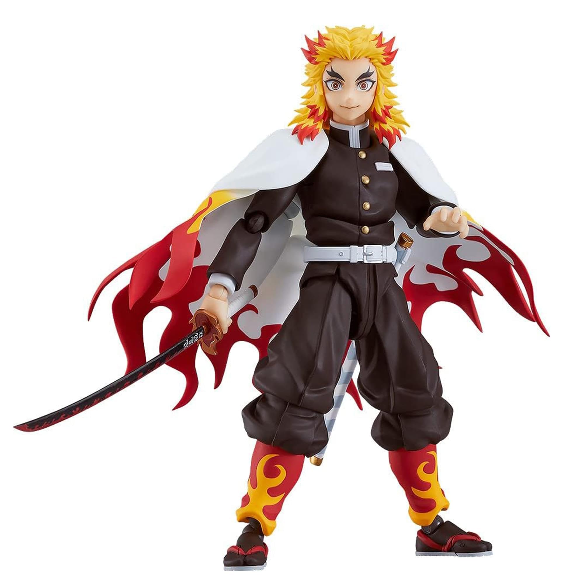 

figma Demon Kyojuro Rengoku plastic action figure Slayer non-scale pre-painted